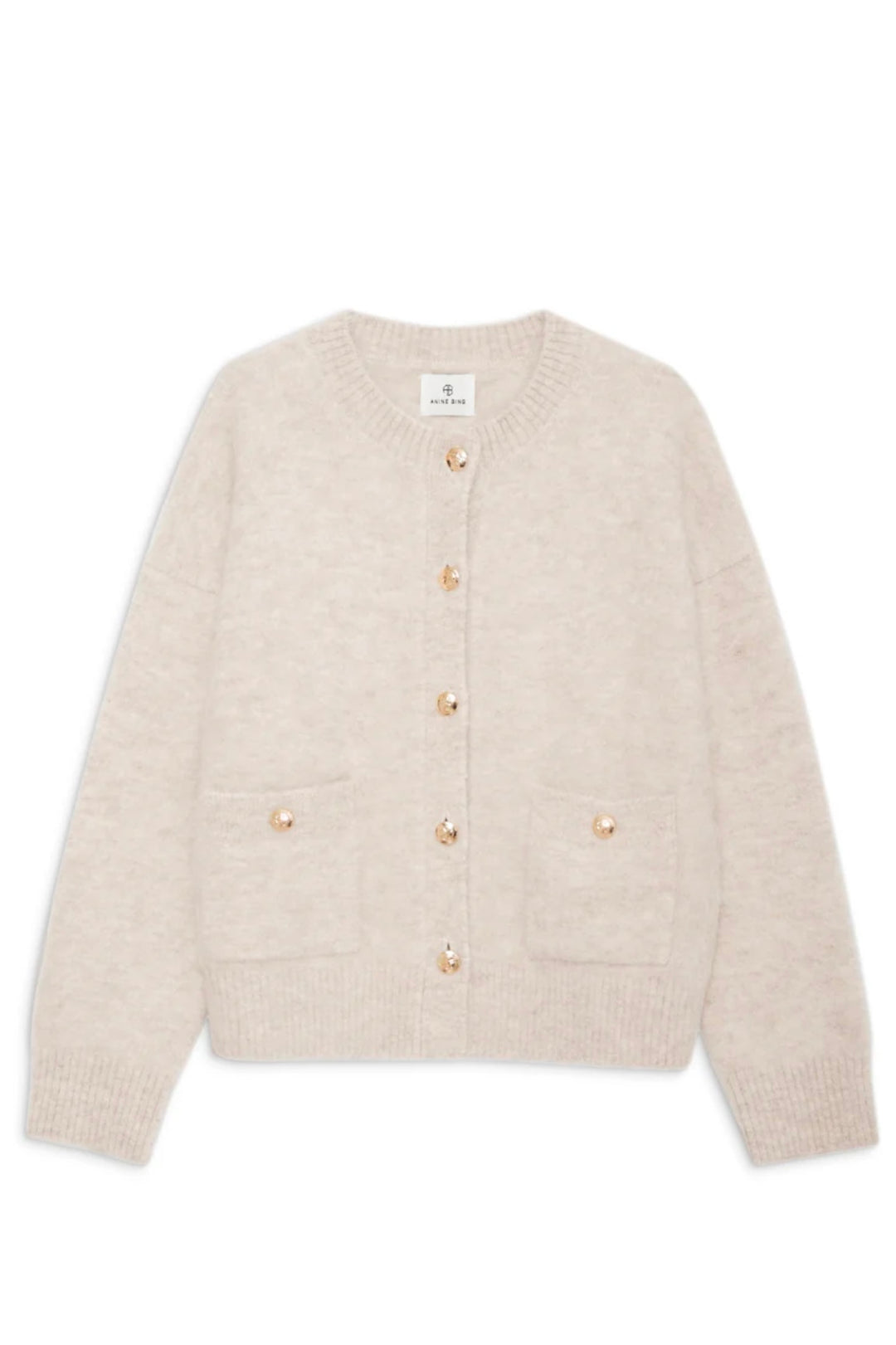 Anine Bing - Bobbie Cardigan - light oat