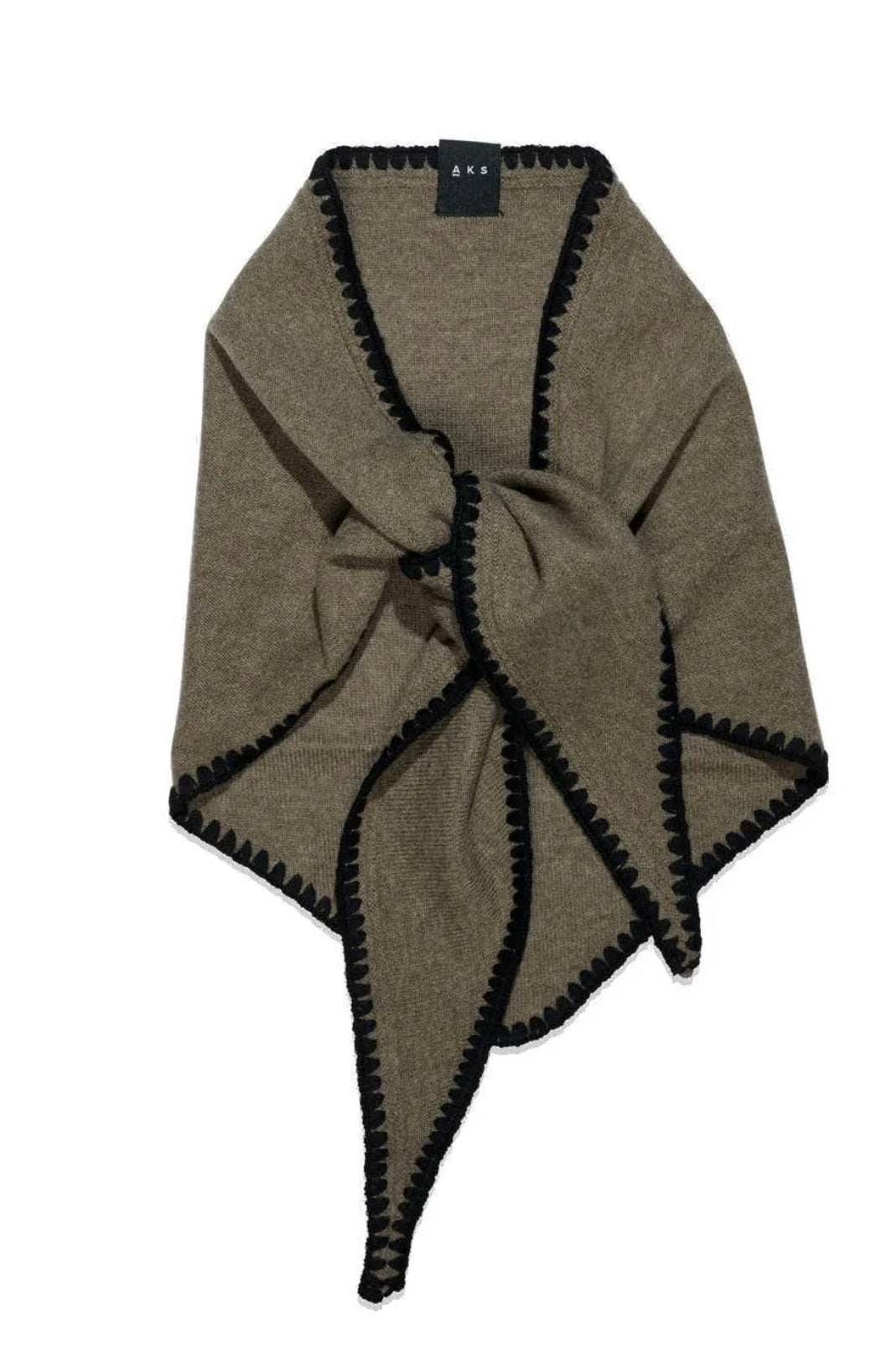 Mina Stitched Merino Scarf