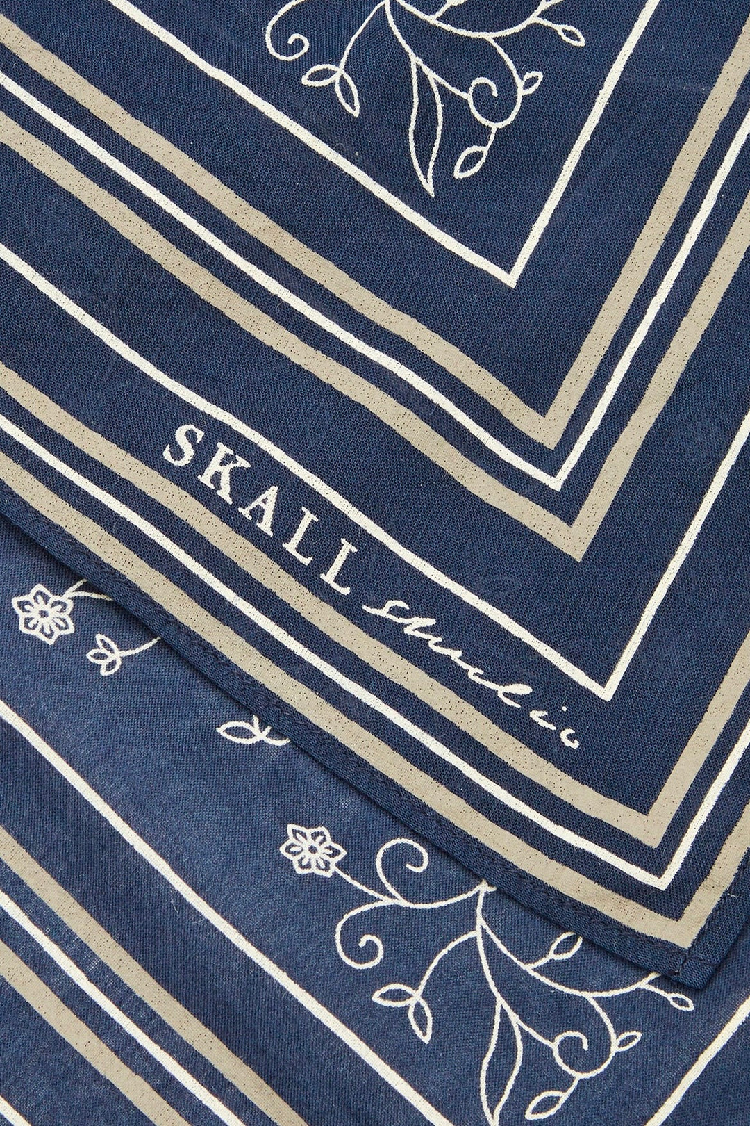 Skall Studio - Classic Scarf Navy