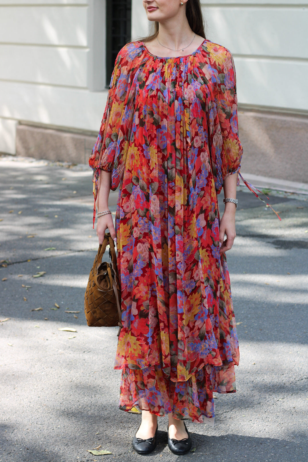 Rixo - Hayden Dress Chelsea Floral Red