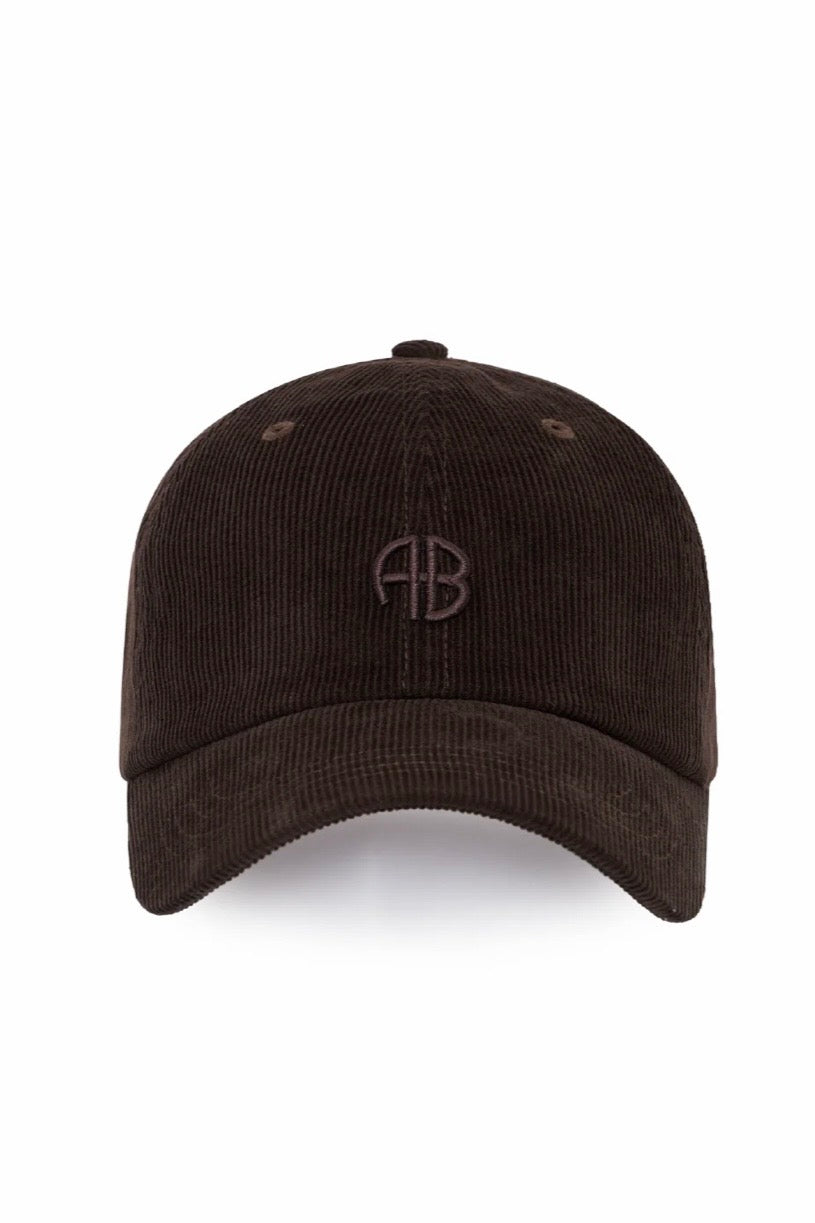 Anine Bing - Jeremy Baseball Cap AB Corduroy
