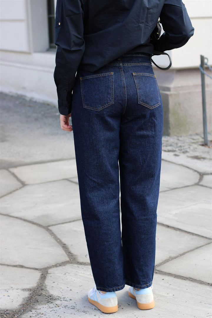 Skall Studio - Allison cropped jeans indigo blue