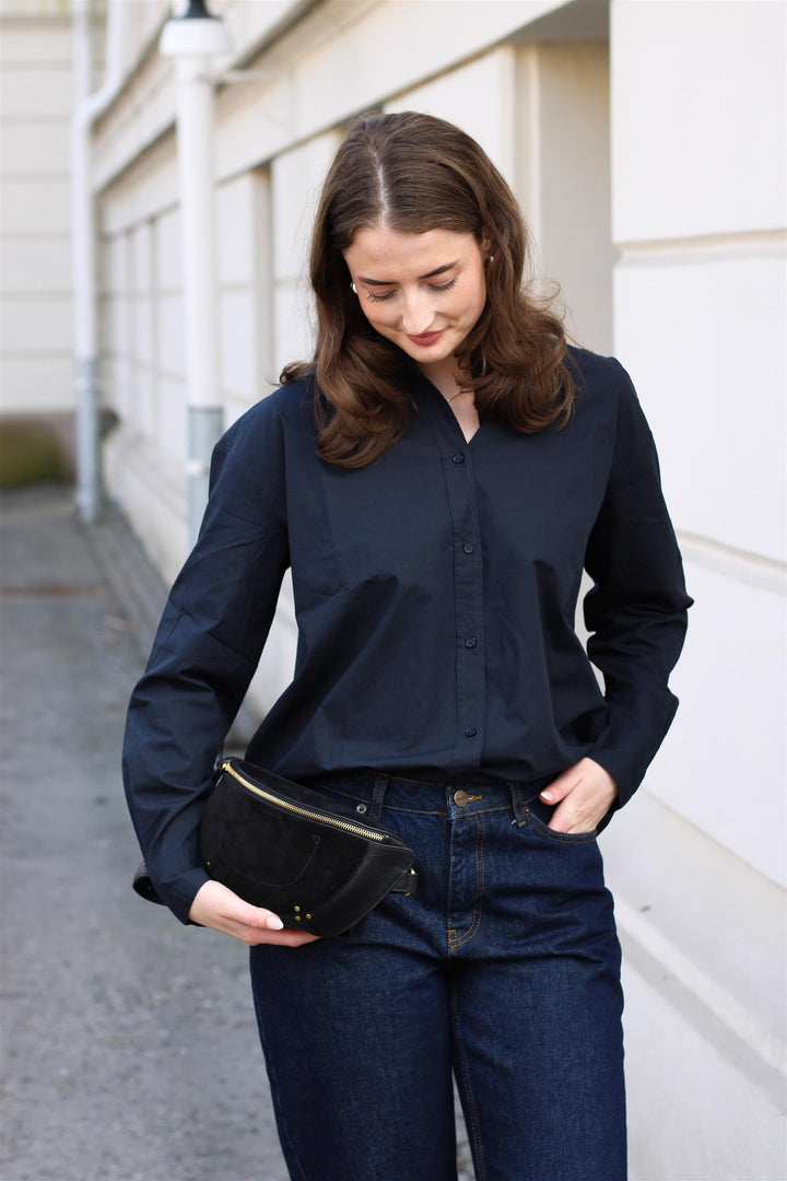 Aiayu Shirt - black navy