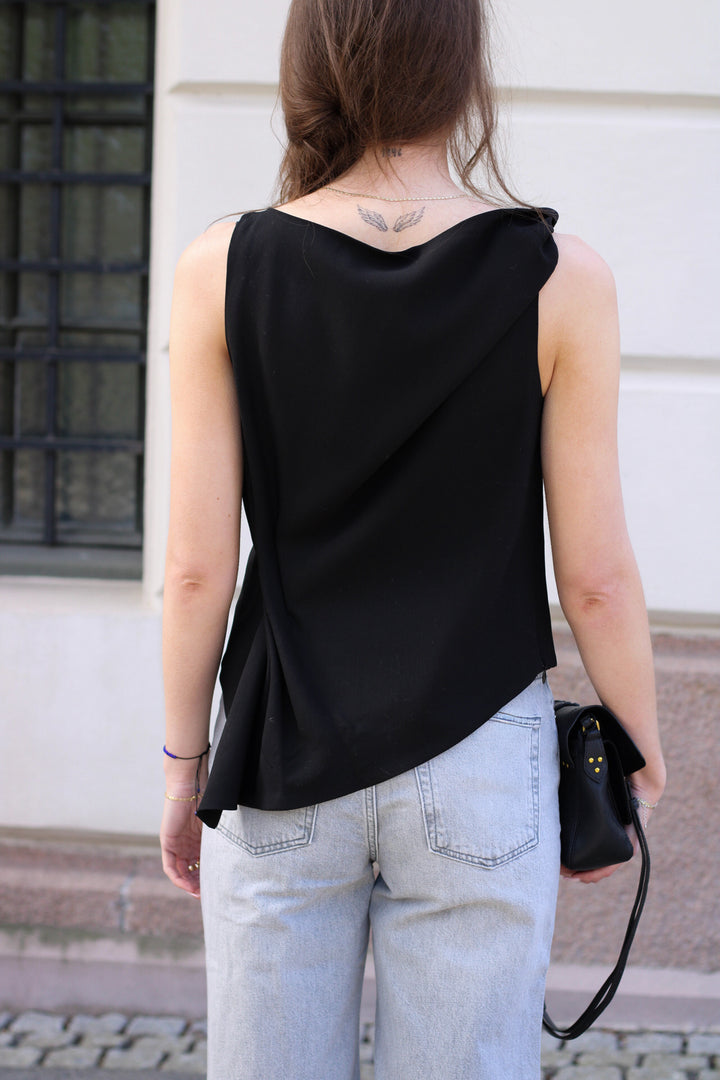 Róhe - Draped Linen Silk Top