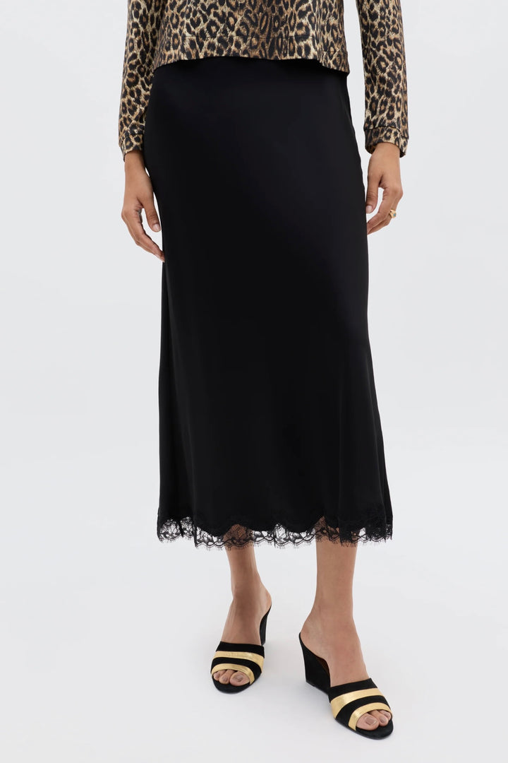 Rixo - Stassie Skirt Black