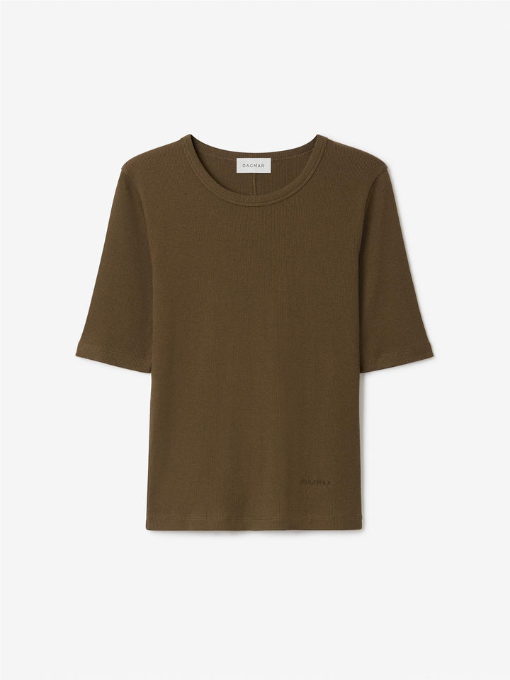Dagmar - Fitted Rib T-shirt