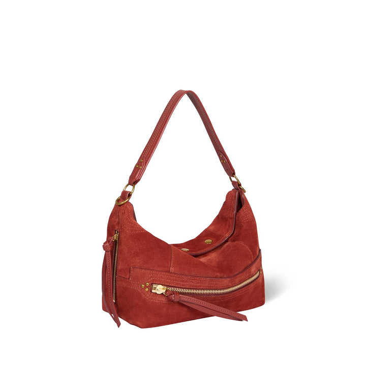 Jérôme Dreyfuss - Lucky Hobo rouille split suede