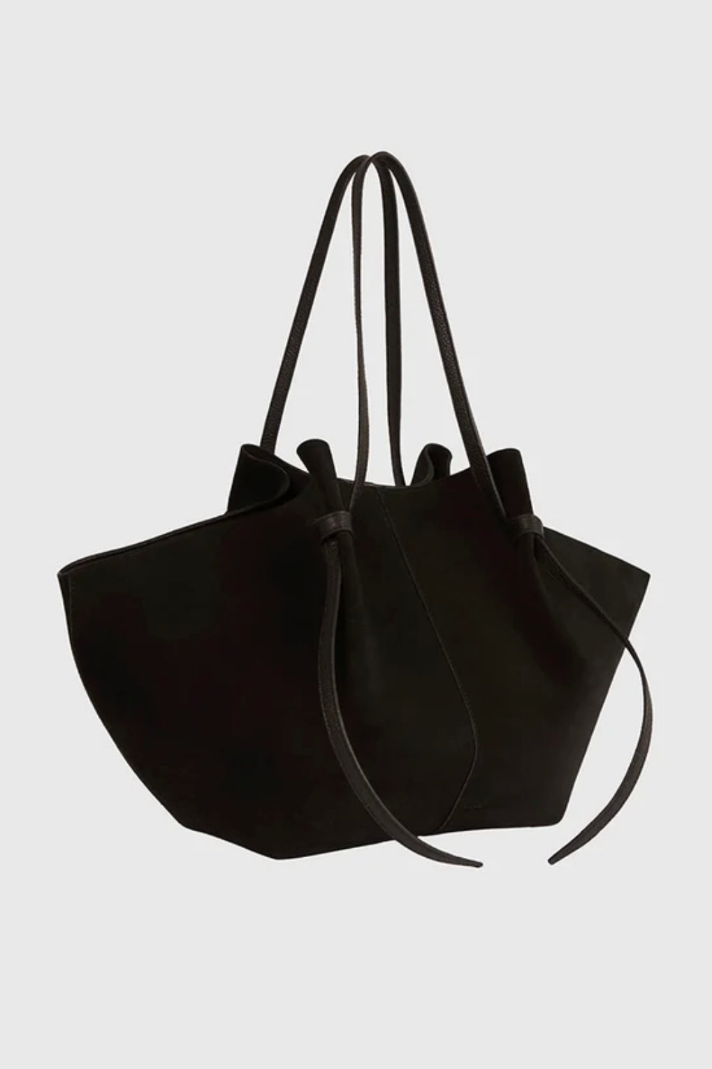 Yuzefi - Large Mochi Suede Black