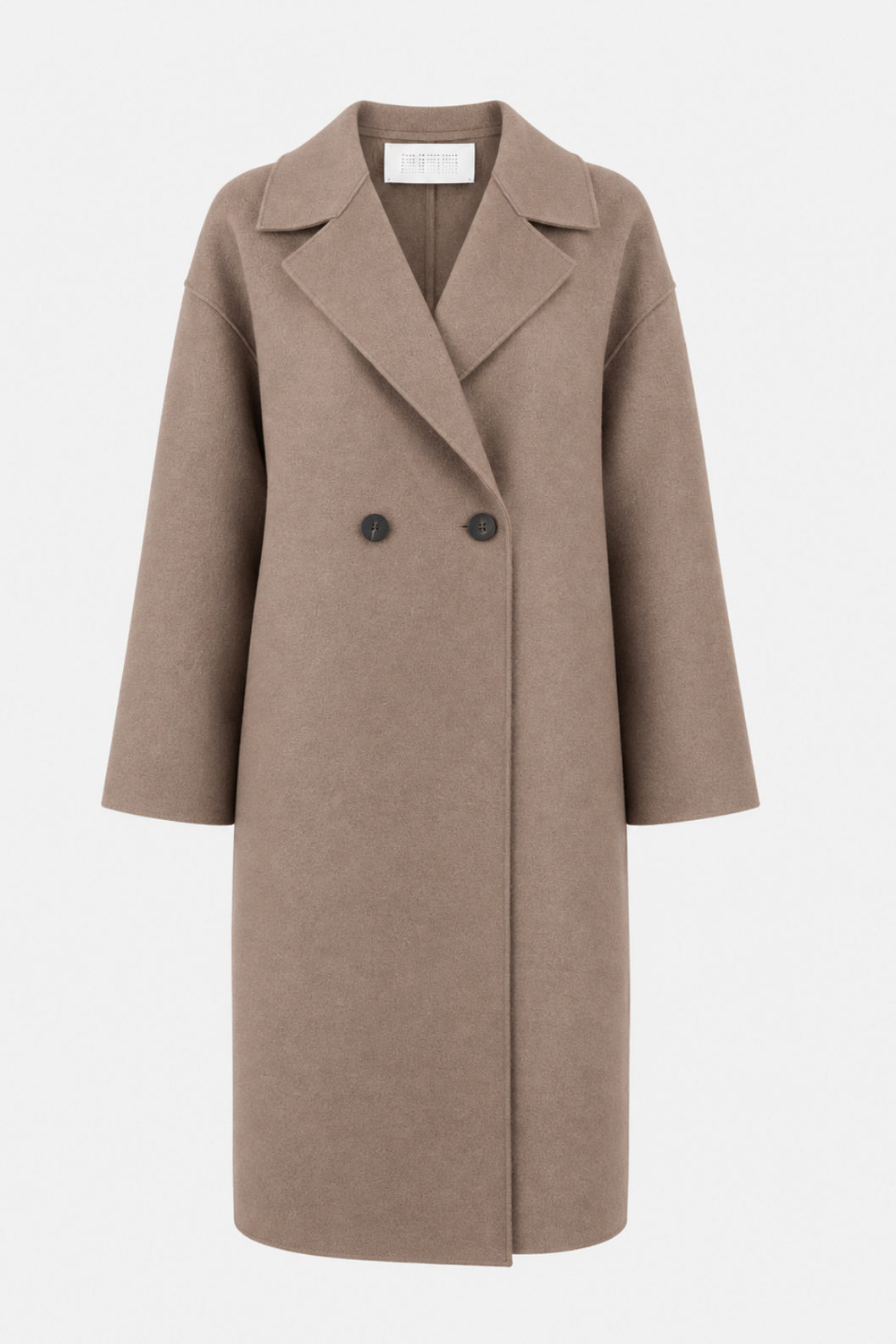 Harris Wharf - Women dropped shoulder d.b. coat pressed wool