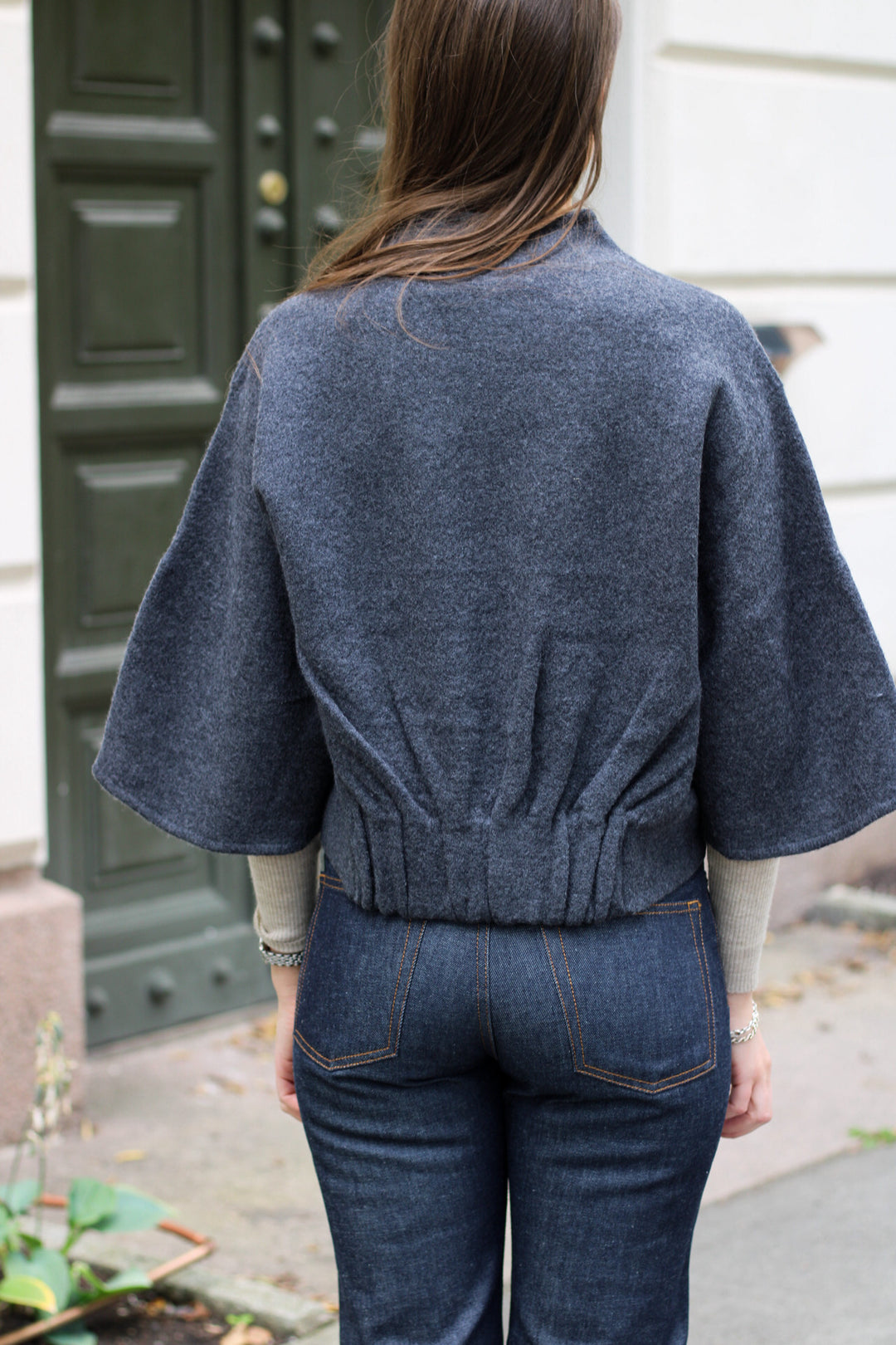 Dagmar - Short Wool Cardigan
