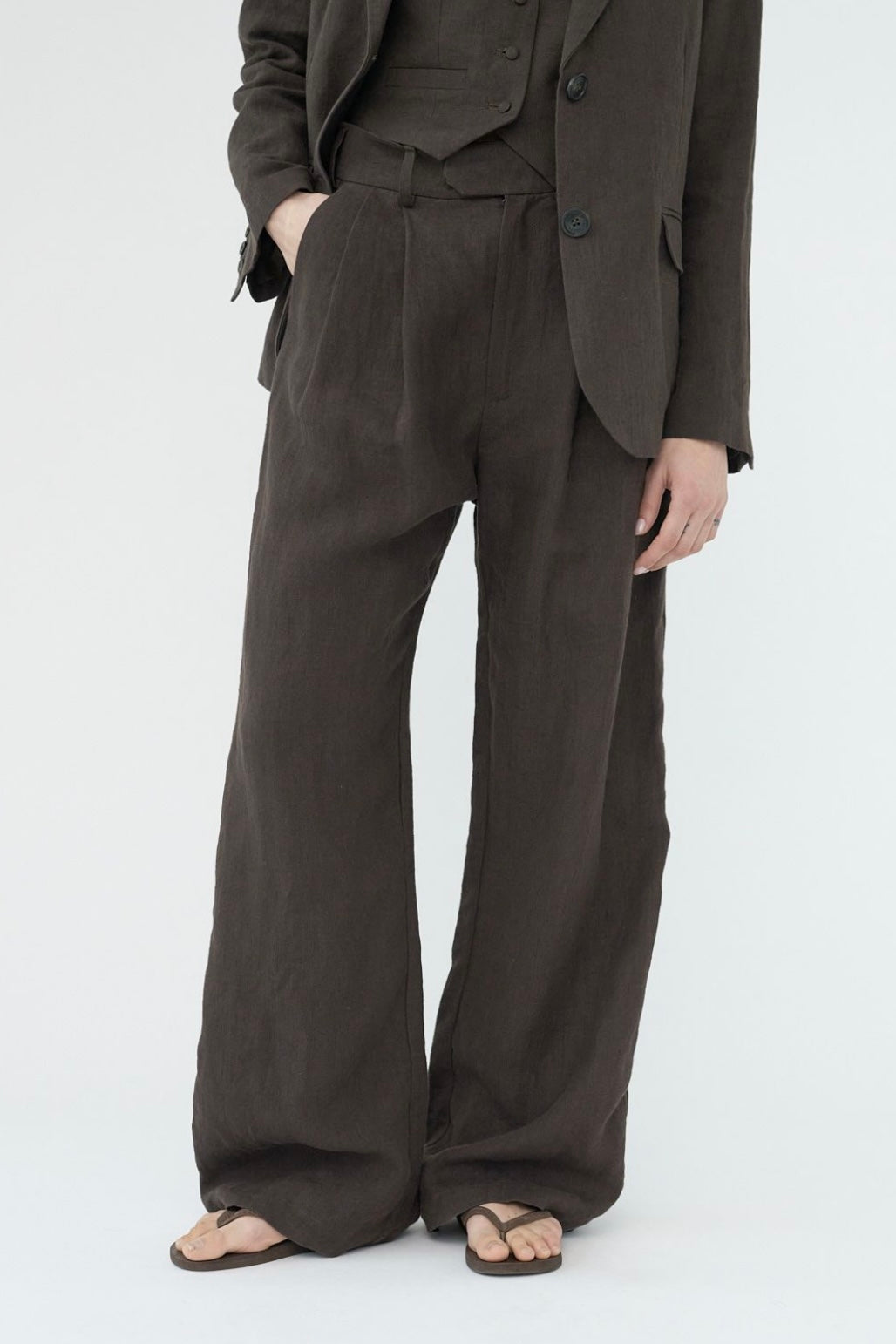 Af Agger - Linen Wide Box Pants