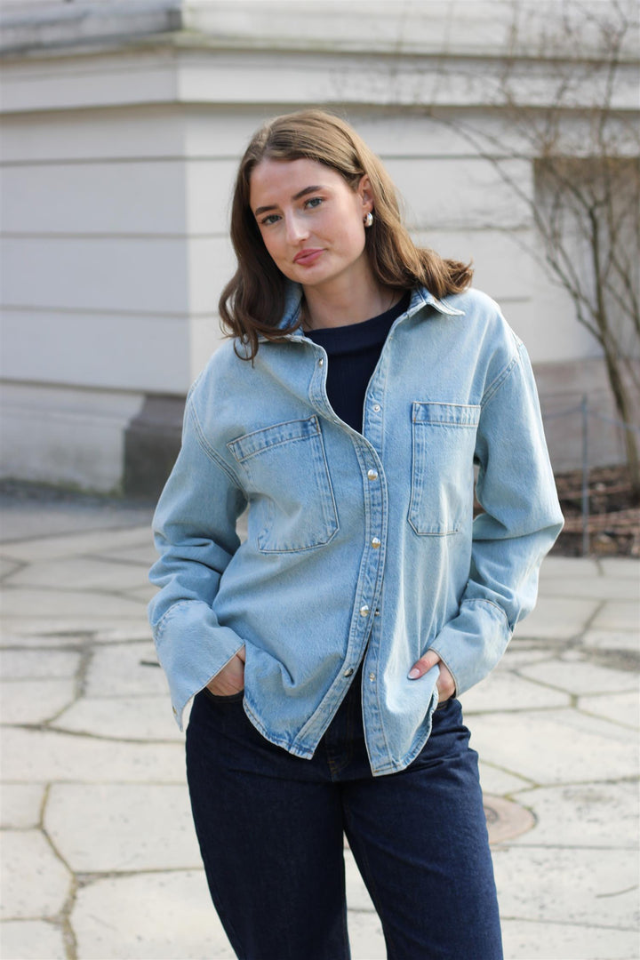 Anine Bing - Dante Shirt bleached blue