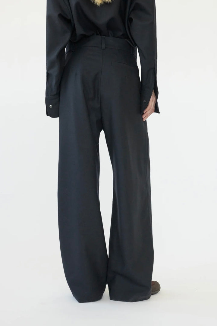 Af Agger - Fine Wool Wide Box Pants