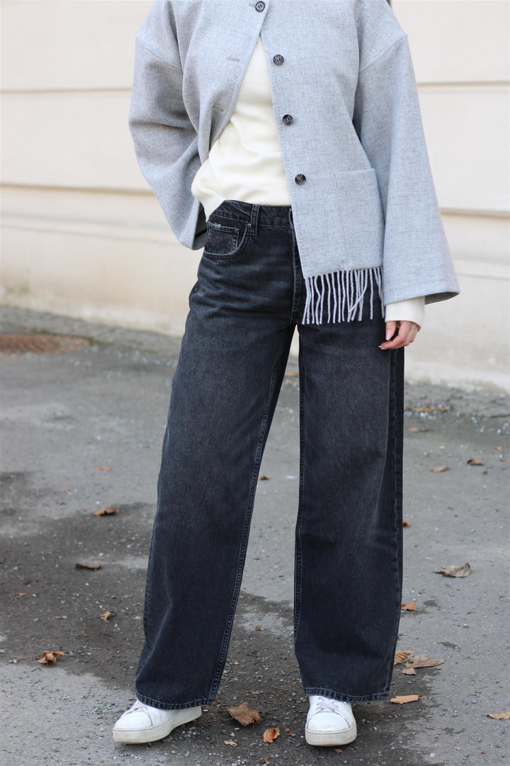 Anine Bing - Manon Jean Dark Stone Grey