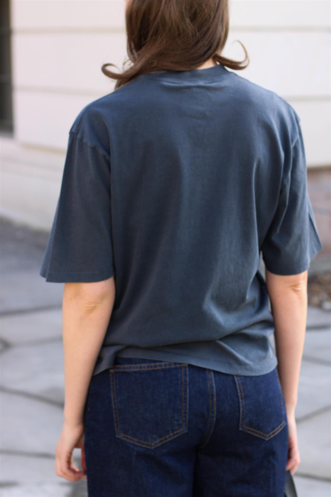 Anine Bing - Avi Tee Collegiate Leopard washed leopard