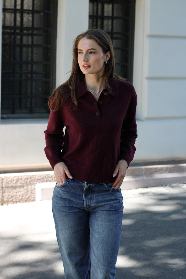 Anine Bing - Lee Polo Sweater