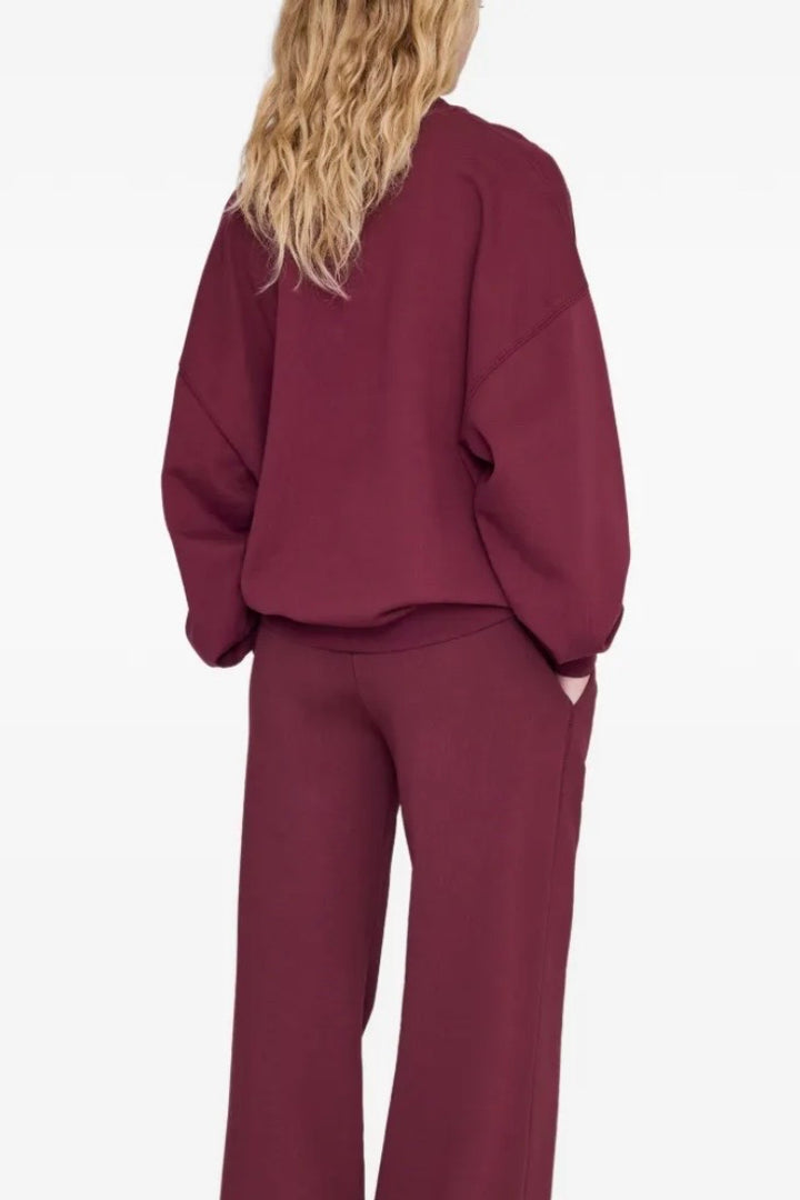 Anine Bing - Miles sweatshirt collegiate burgundy