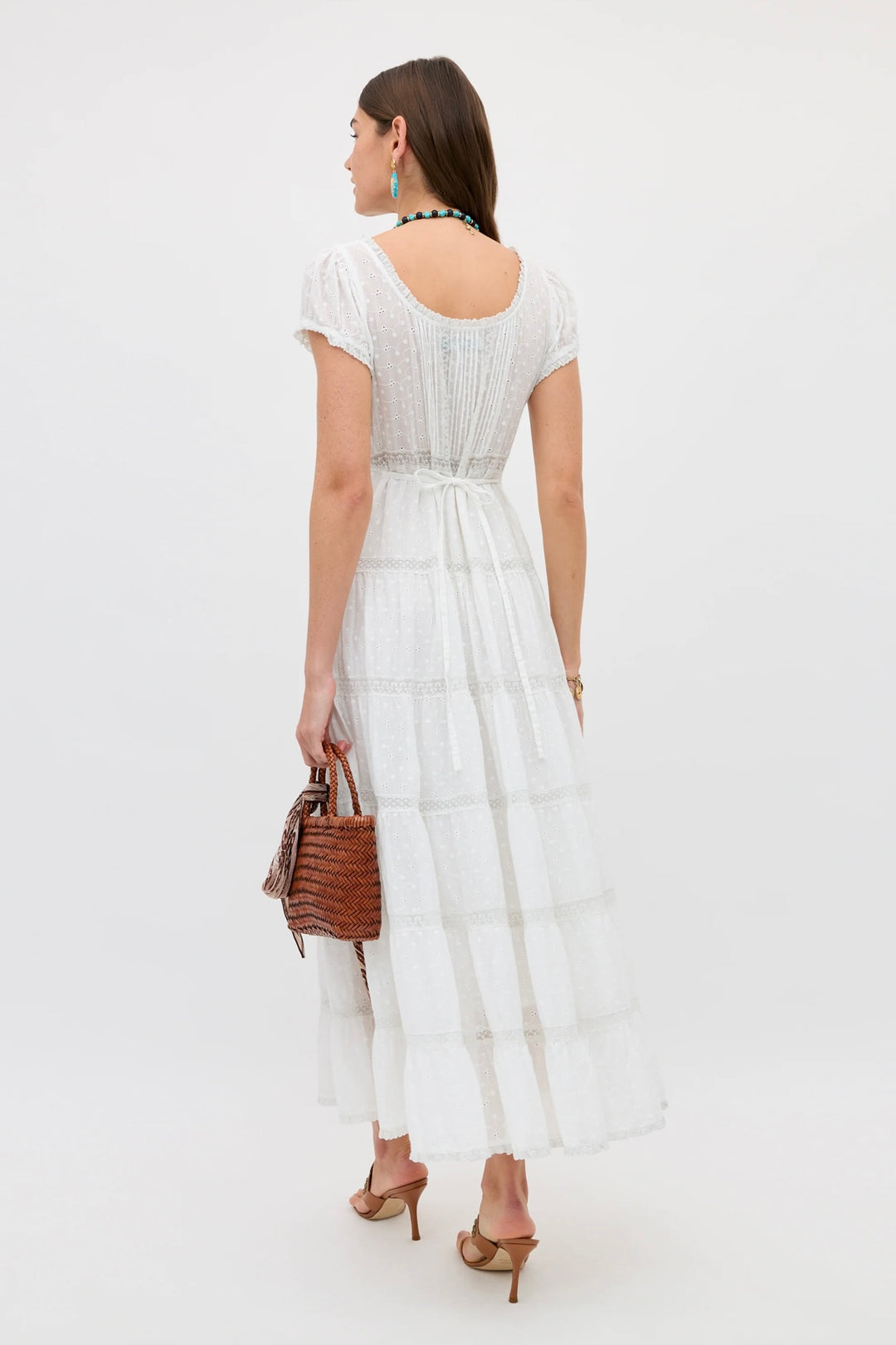 Rixo - Jaclyn Dress Ivory