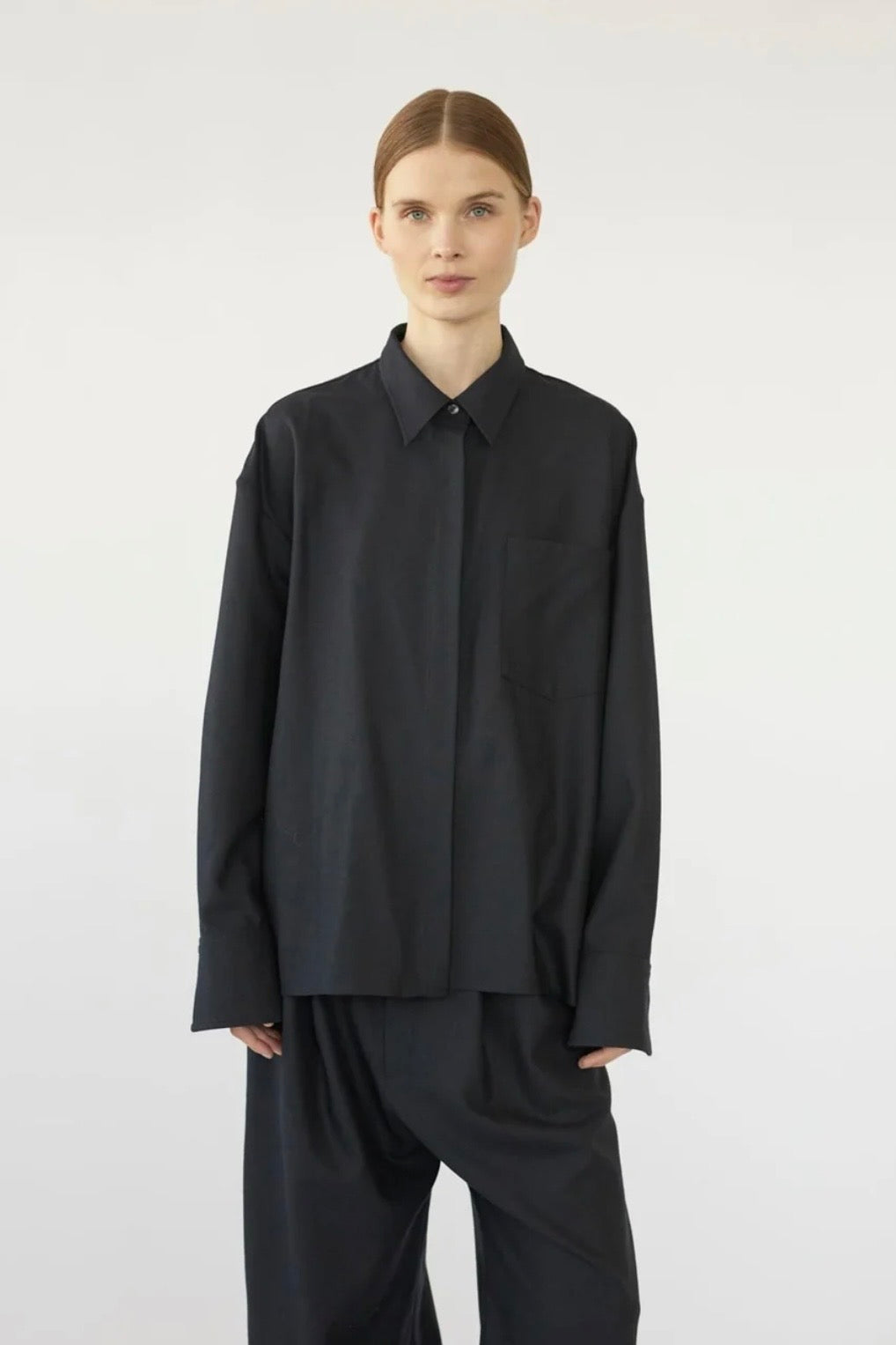 Af Agger - Fine Wool Oversize Shirt