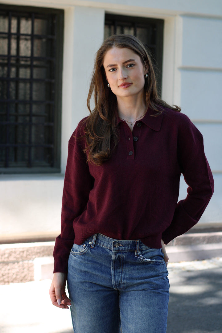 Anine Bing - Lee Polo Sweater