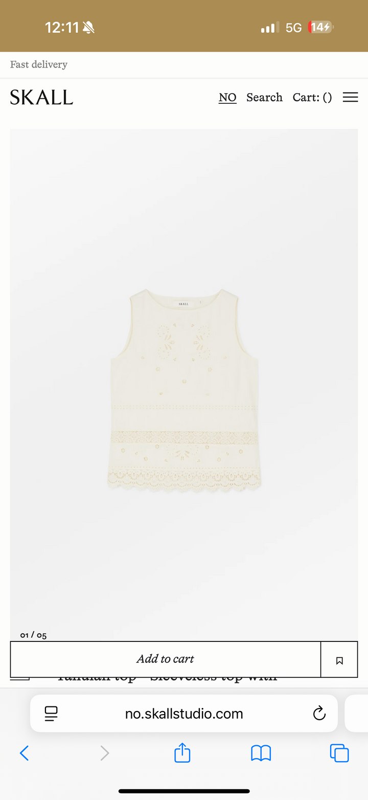 Skall Studio - Tallulah top
