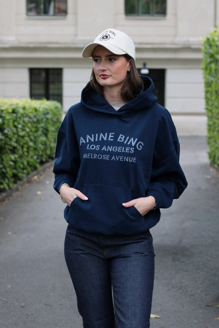 Anine Bing - Harvey Sweatshirt, Melrose stencil