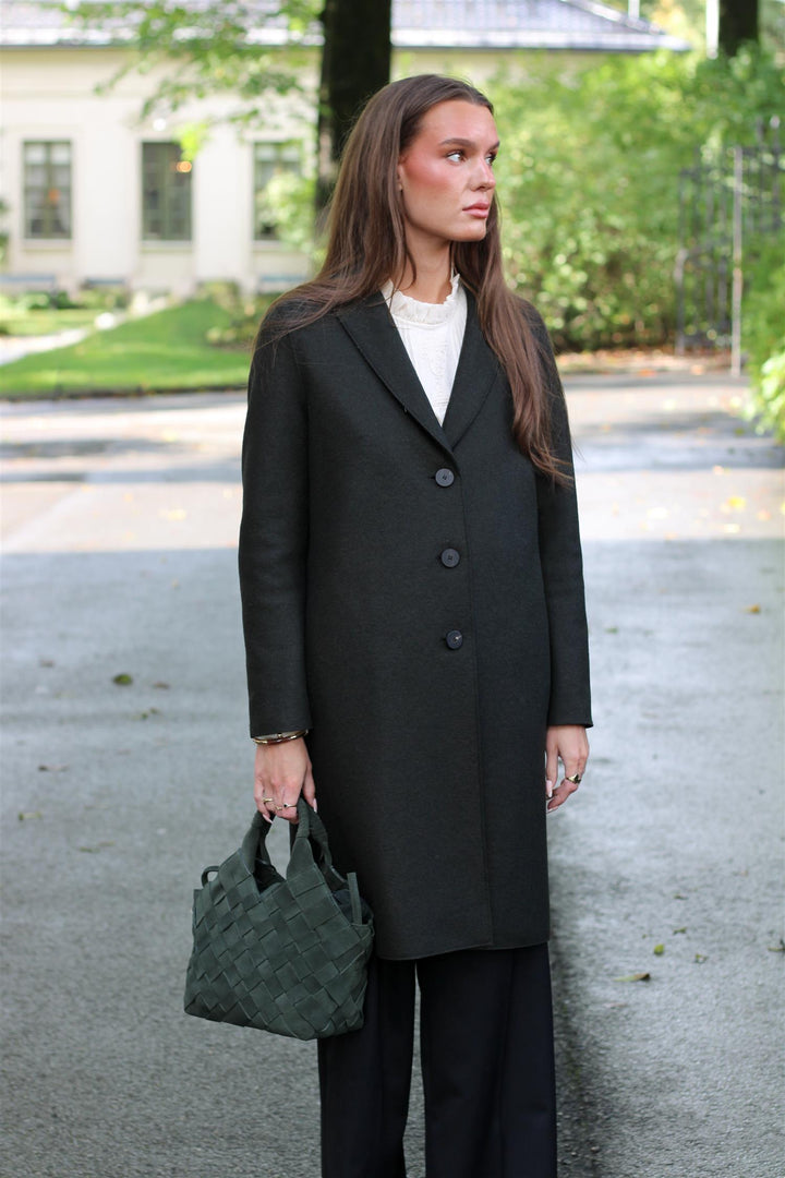 Harris Wharf London - Overcoat pressed wool