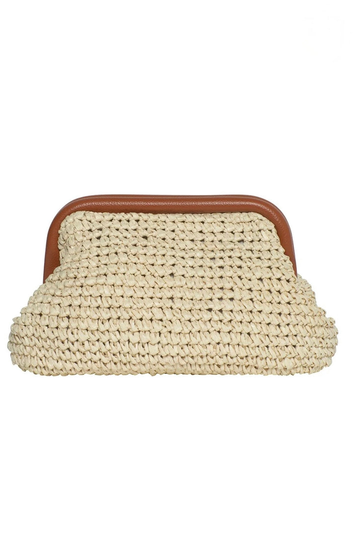 Arnie Says - Raffia Clutch
