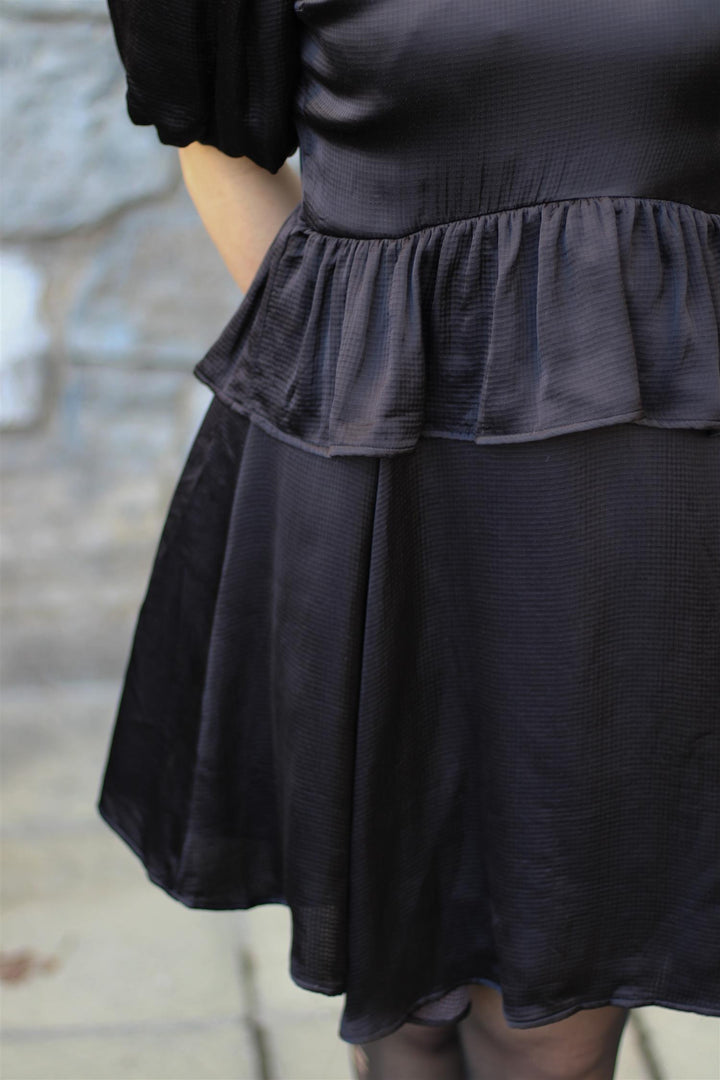 ByTimo - Quilted Satin Flounce Dress