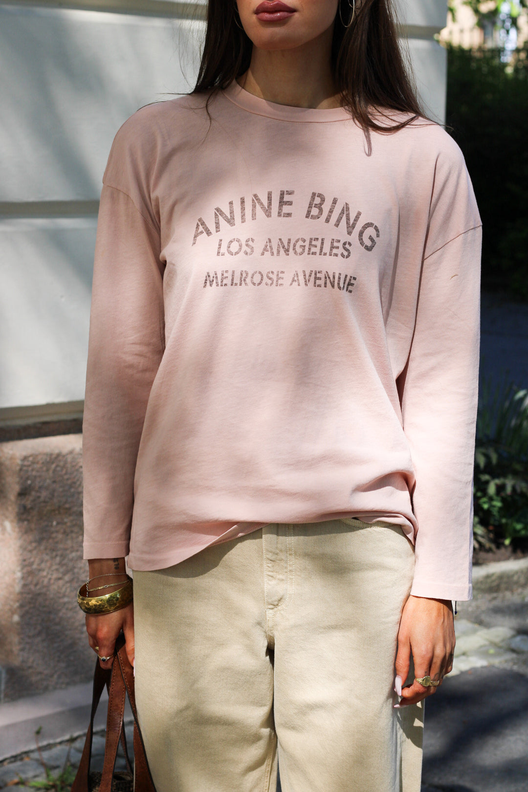 Anine Bing - Ivan long sleeve Melrose stencil