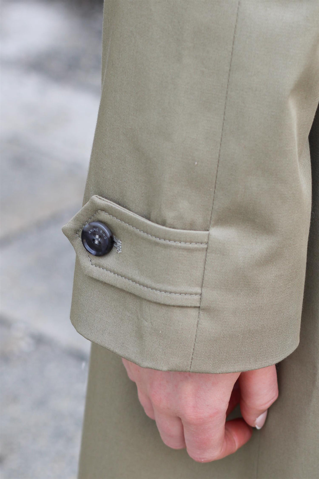 Anine Bing - Randy Oversized Trench olive