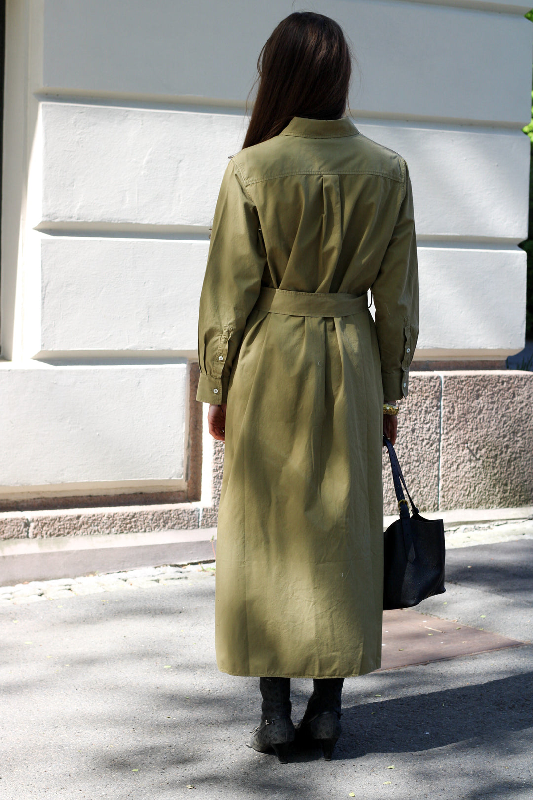 Dagmar - Belted Shirt Dress