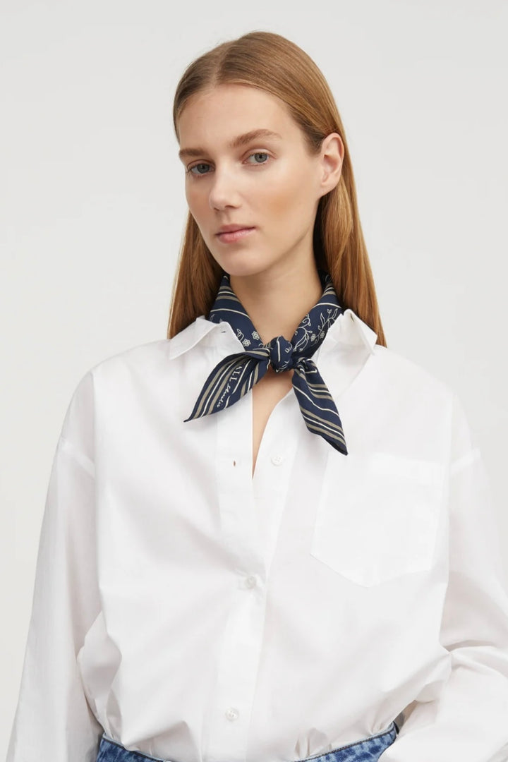 Skall Studio - Classic Scarf Navy