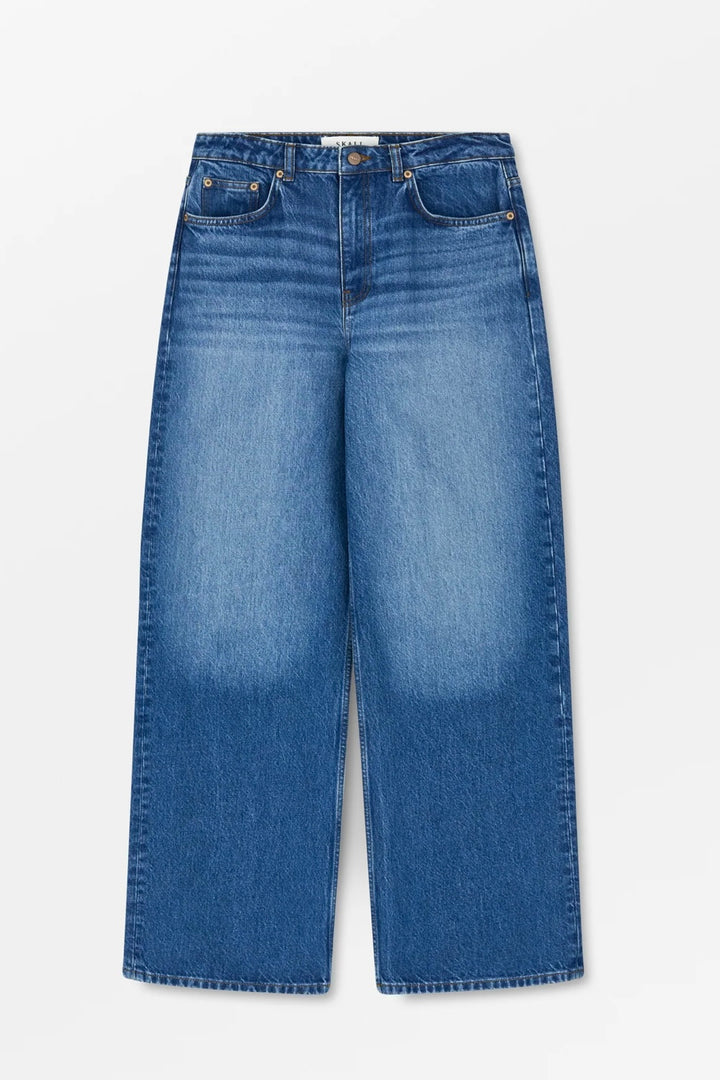 Skall Studio - Willow Wide Jeans vintage washed blue