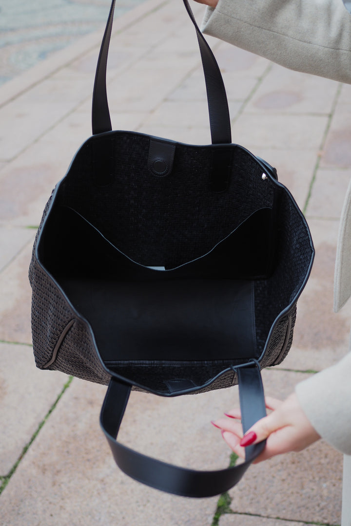Cala Jade - Chia twill shopping bag
