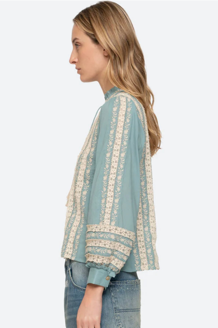 Sea NY - Kirsten Print l/slv top