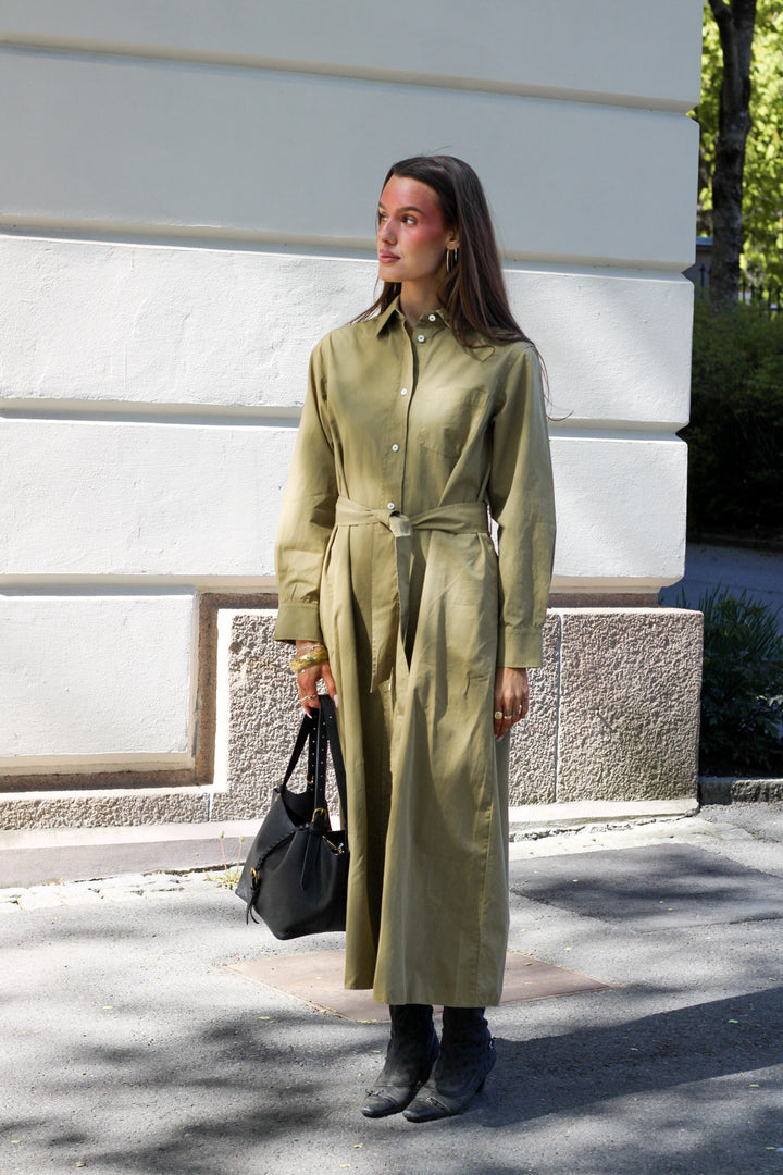 Dagmar - Belted Shirt Dress