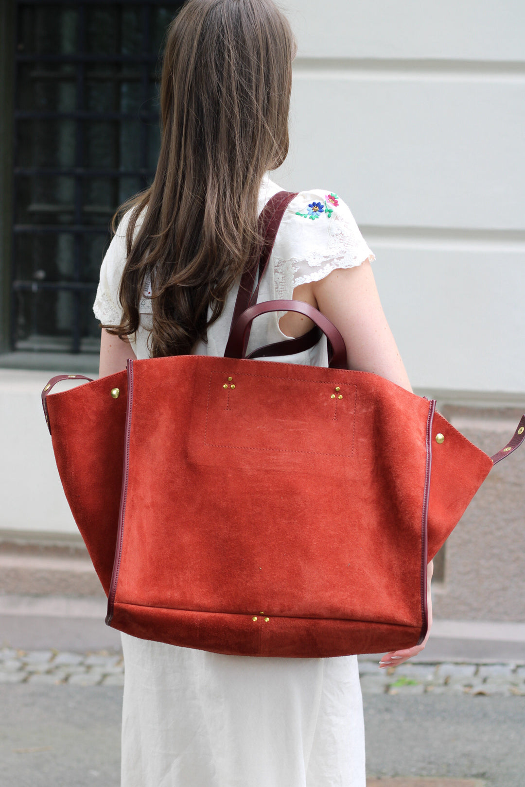Jerome Dreyfuss - Leon L rouille split suede