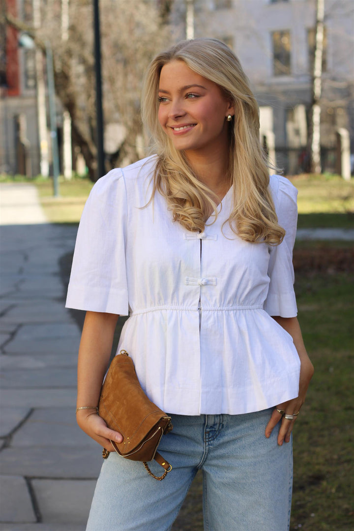 Christian Aks - Monic linen top