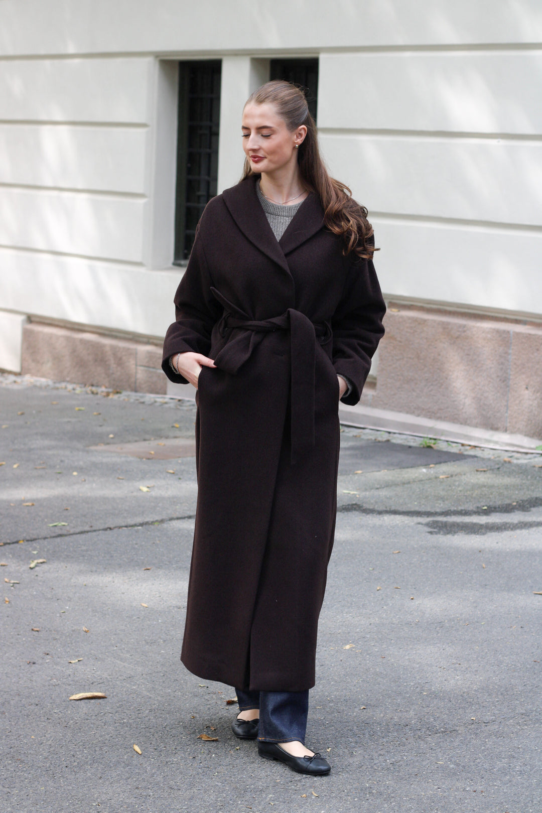 Dagmar - Wool Robe Coat