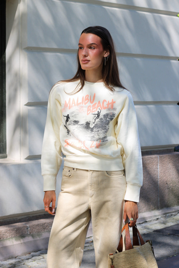 Anine Bing - Harry shrunken sweatshirt surfer