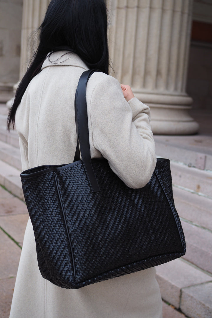 Cala Jade - Chia twill shopping bag