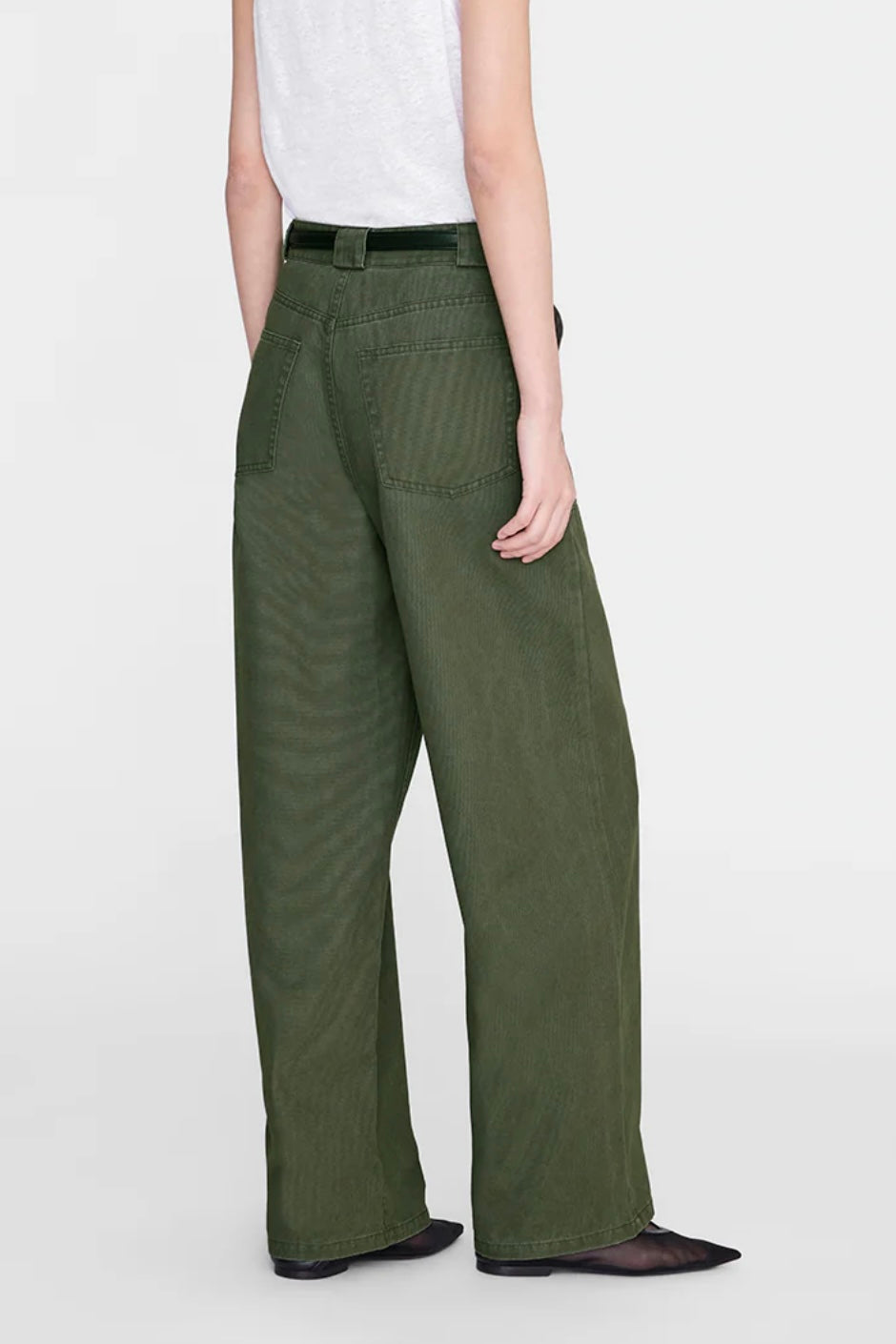 Anine Bing - Grayson Pant army green