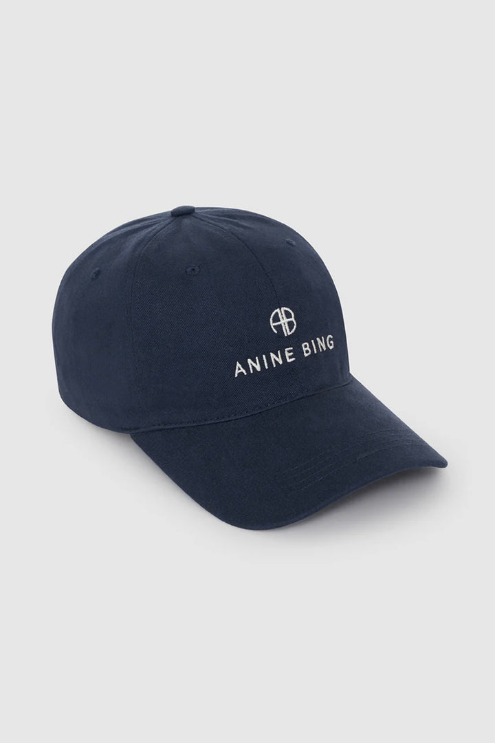 Anine Bing - Jeremy Baseball Cap washed navy