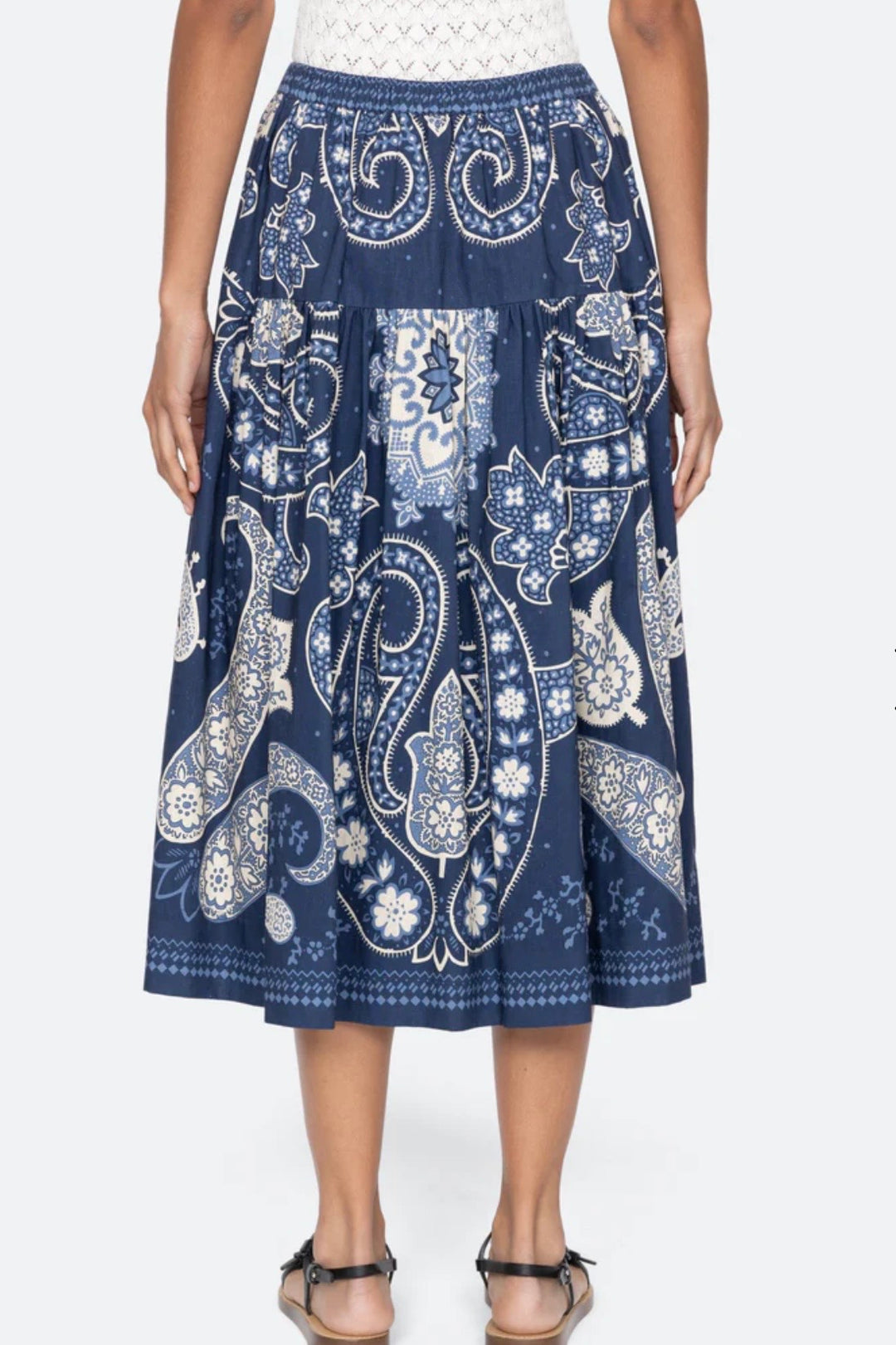Sea NY - Emelina Print Midi Skirt