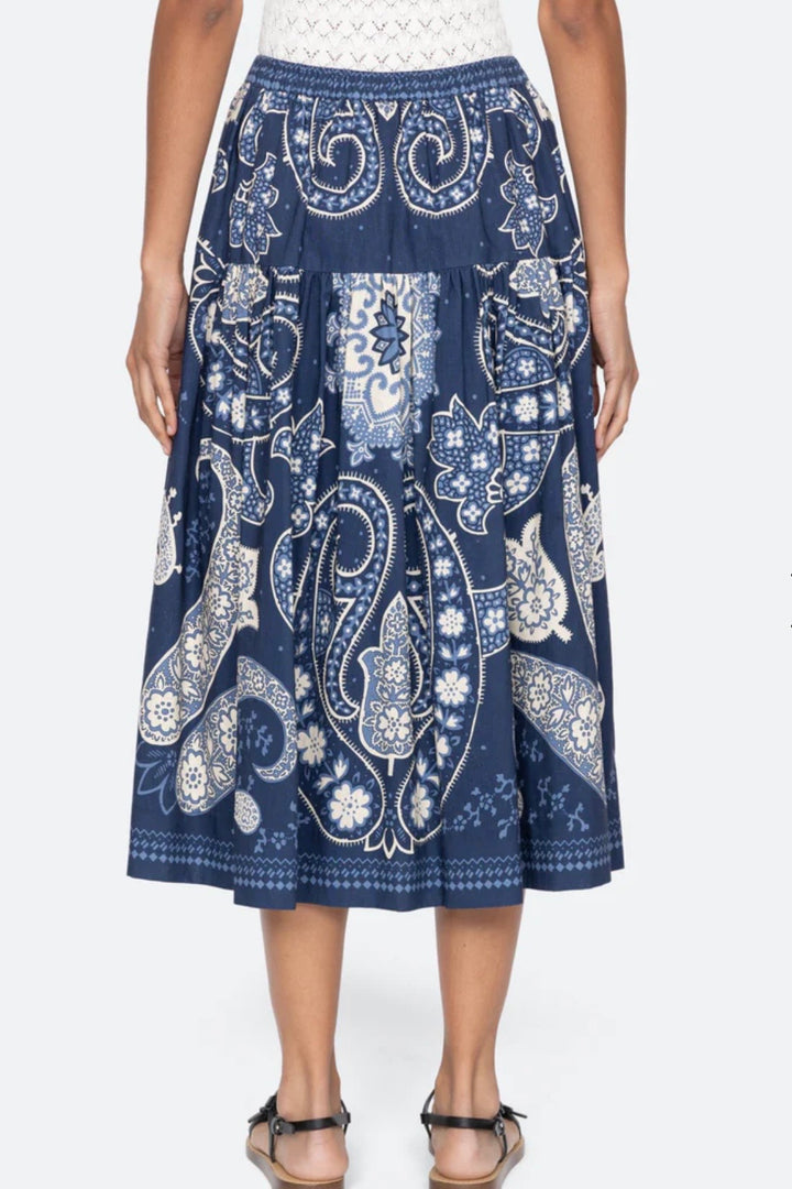 Sea NY - Emelina Print Midi Skirt