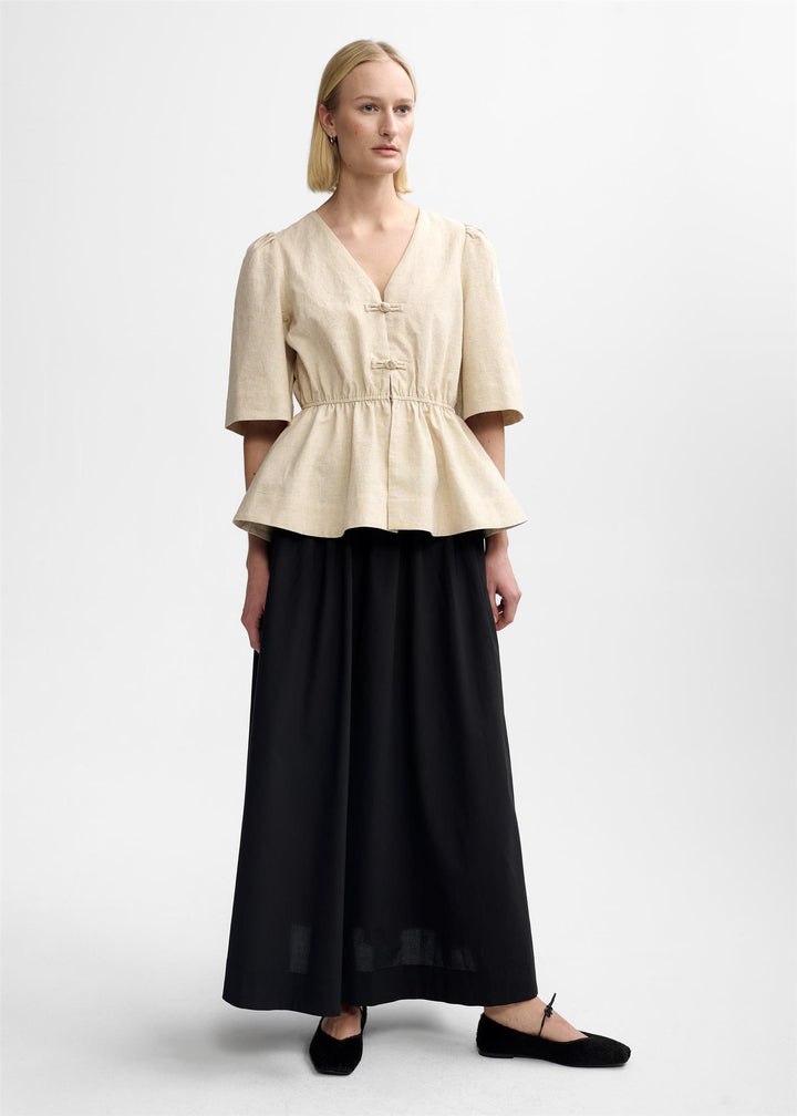 Christian Aks - Monic linen top