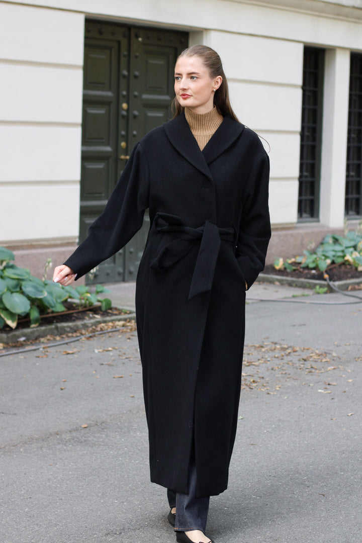 Dagmar - Wool Robe Coat