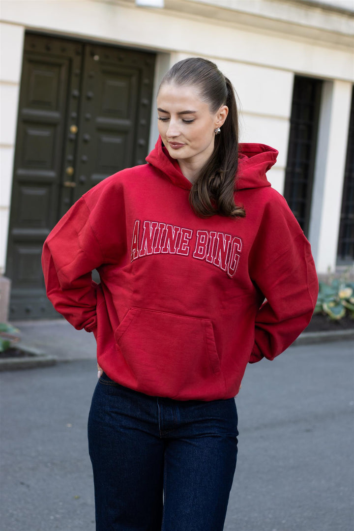 Anine Bing - Harvey Sweatshirt tango red