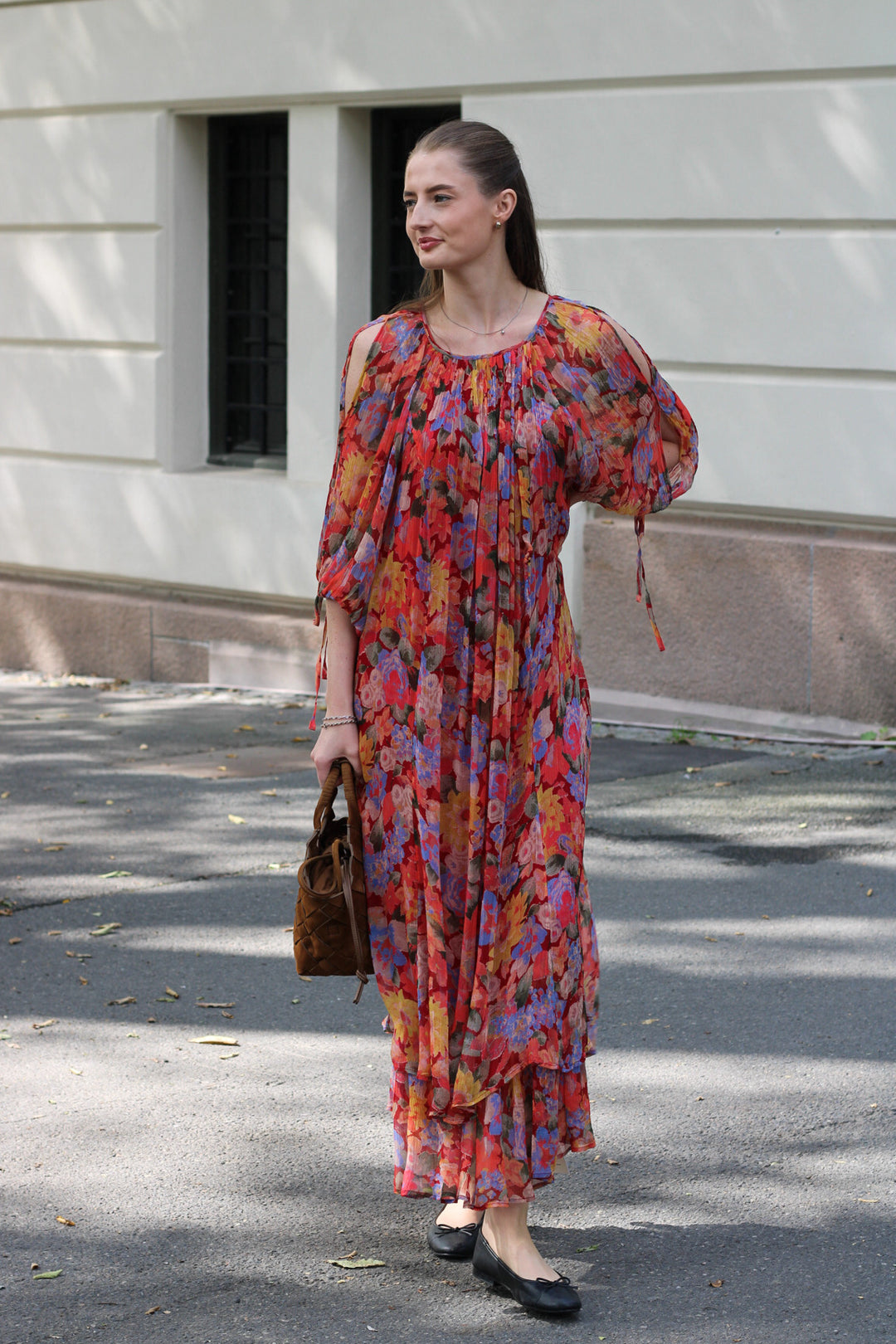 Rixo - Hayden Dress Chelsea Floral Red